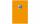 Oxford Notizblock, 85 x 120 mm, kar iert, 80 Blatt, orange (5401481)
