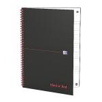 Office Black n Red Spiralbuch A4 liniert, 70 Blatt,...