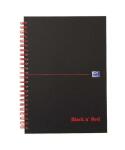 OXFORD "Office Black n Red" Spiralbuch A5...