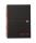 OXFORD "Office Black n Red" Spiralbuch A5 kariert, 70 Blatt, mit mattem Hardcover, roter Doppelspirale, seidenglattes, hochweißes Optik Paper, schwarz/rot, 5er-Packung