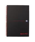 Office Black n Red Spiralbuch A5 liniert, 70 Blatt,...