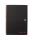 OXFORD "Office Black n Red" Spiralbuch A5 liniert, 70 Blatt, mit mattem Hardcover, roter Doppelspirale, seidenglattes, hochweißes Optik Paper, schwarz/rot, 5er-Packung