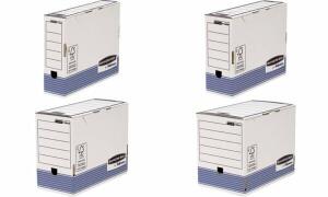 Fellowes BANKERS BOX SYSTEM Archiv- Schachtel, blau, (B)150mm (55099942