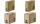 Fellowes BANKERS BOX EARTH Archiv-S chachtel, braun, (B)100mm