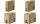 Fellowes BANKERS BOX EARTH Archiv-S chachtel, braun, (B)150mm (55099953