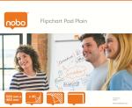 nobo Flipchart-Block, Format: DIN B 1, (B)584 x (H)483 mm...