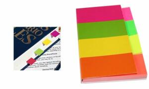Kores Pagemarker - Papier, 20 x 50 mm, Neonfarben (5608640)