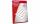 Kores Universal-Etiketten, 70 x 42, 3 mm, rot, 100 Blatt (5620455)