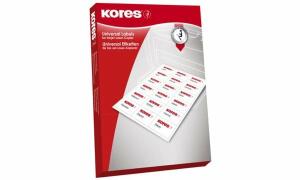 Kores Universal-Etiketten, Durchm.: 40 mm, weiß, 100 Blatt (5620473)