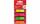 Kores Haftstreifen Pagemarker POP-U P, 45 x 12 mm, sortiert (5645127)