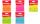 Kores Haftnotizen NEON, 75 x 75 m m, blanko, neon-grün (5647087)