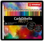 STABILO CarbOthello 24er Metalletui „ARTY+"