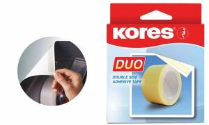 Kores Doppelseitiges Klebeband, 15 mm x 5 m (5655515)