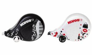 Kores Einweg-Korrekturroller BLACK & WHITE (5684972)