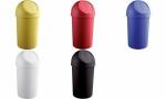 helit Abfalleimer the flip, 45 Li ter, rot (5690627)