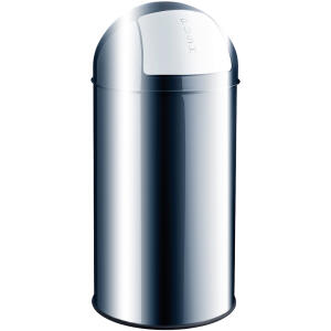 helit Edelstahl-Abfalleimer the do me, 50 Liter, silber (5690634)