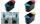 helit Papierkorb the triple, oval , PE, schwarz/gelb/blau (5690671)