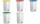 helit Tret-Abfalleimer the step, 90 Liter, weiß/blau (5690713)