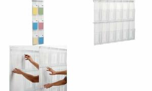 helit Wanddisplay the placativ, 1 2 x DIN lang, glasklar (5690724)