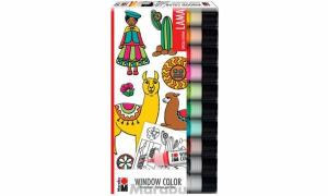 Marabu Window Color Set LAMA, 10 x 25 ml (57202073)