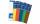 folia Krepp-Papier, 500 mm x 2,5 m, 32 g/qm, farbig sortiert (57905016