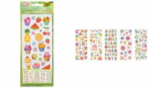 folia Brilliant-Sticker, Ganzjahres -Motive sortiert (57905062)