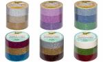 folia Deko-Klebeband Glitter Tape , rosa/pink/lila...
