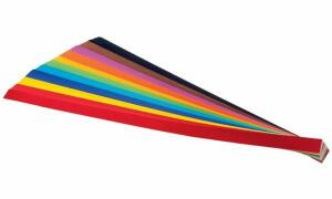 folia Flechtstreifen (B)15 x (L)500 mm, farbig sortiert (57905915)