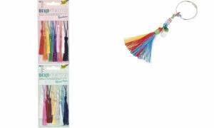 folia Deko-Quasten RAINBOW, 10-fa rbig sortiert (57906161)