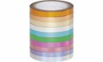 folia Deko-Klebeband Washi-Tape HOT FOIL, 10er Set...