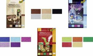 folia Glitterkarton Classic, 240 x 340 mm, 300 g/qm (57906195)
