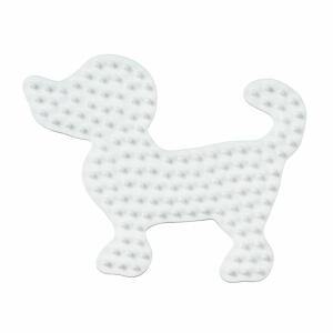 Hama Stiftplatte kleiner Hund, we iß (58140192)