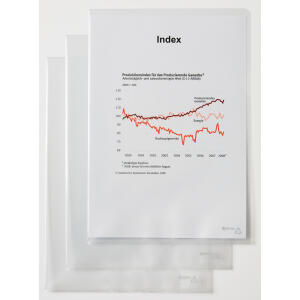 HETZEL Sichthülle Standard, A4, PVC , glasklar, 0,12 mm (59217700)