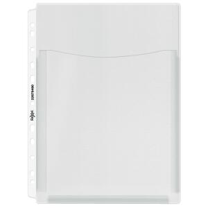REXEL Prospekthülle mit Faltentasch e, A4, PVC, 0,18 mm (59226794)