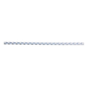 GBC Spiralbinderücken Plastik A4 6 mm/25 Blatt weiß 100 Stück