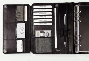 bind Terminplaner Modell T300-1, A5 , ohne Kalender, schwarz (59447875)