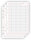 Ersatzeinlage A5 kariert BIND 2544 50BL Papier