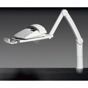 Hansa flexibler Telefonschwenkarm T SA 5020, lichtgrau (61000245)