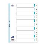 Register A4 0,15 mm starker PP-Folie, 1-10, 10 Blatt,...