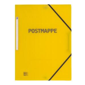 Oxford Postmappe DIN A4 PP trans parent-gelb (610102220)