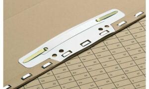 ELBA Einhängeheftstreifen für Regis traturen, aus PVC, weiß (61027592)