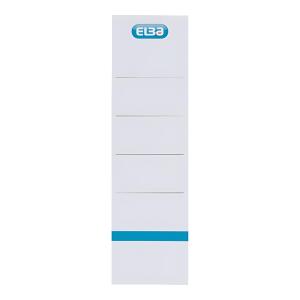 Ordner-Rückenschilder kurz, Einstecken, 8 cm, weiß, 10 Stück