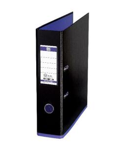 Oxford Ordner "myColour" PP/PP, Rückenbreite 80 mm, schwarz/violett