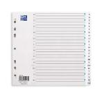 Oxford Tauenpapier-Register A-Z D IN A4 24-teilig teild. (61100424)