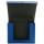 Dokumentenmappe A4, 350 g/m² Hartpappe (RC), 1,4 mm stark, 6 cm blau