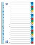 Register A4 0,12 mm starker PP-Folie, A-Z, 21 Blatt,...