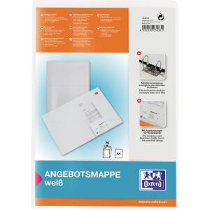 Oxford Angebotsmappe image+ mit A4 -Sichttasche weiß (61634920)