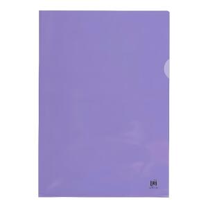 Oxford Sichthüllen "Premium" farbig A4, PVC, 0,15 mm, 25 Stück violett