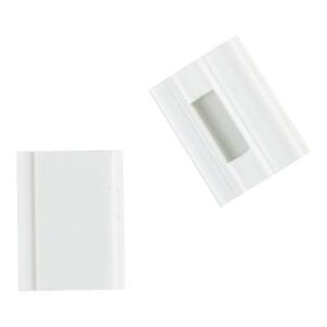 ELBA Farbreiter "vertic", aus PVC, für "vertic"-Hängeregistraturen, zum Aufstecken, Beutel mit 25 Stück, weiß