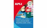 agipa Universal-Etiketten oval, 63, 5 x 42,3 mm, creme...
